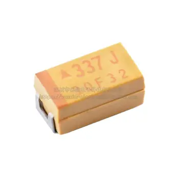 10 шт./оригинальный патч-танталовый конденсатор 6032C 330 мкФ (337) 10% 6.3V TAJC337K006RNJ