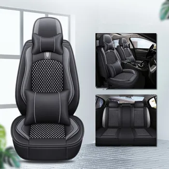 Высокое качество! Полный комплект чехлов для автомобильных сидений Nissan Qashqai 2021-2014 дышащая удобная эко-подушка для сиденья Qashqai 2019