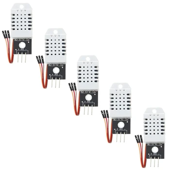 Датчик температуры и влажности для Arduino, для Raspberry Pi - включая соединительный кабель, 5 прочных частей
