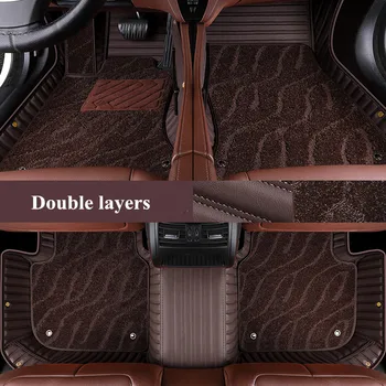 Ковры высокого качества! Специальные автомобильные коврики на заказ для BMW X4 G02 2022-2019 прочные водонепроницаемые двухслойные ковры для X4 2021