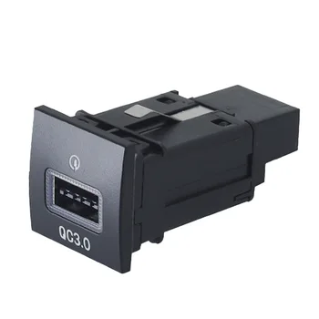 Наслаждайтесь быстрой и эффективной зарядкой с помощью этого светодиодного зарядного устройства-концентратора с USB-портом QC3 0 для Golf MK56 Jetta Scirocco Touran