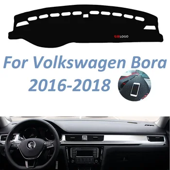 Для Volkswagen Bora 2016 2017 2018 Левая И Правая Рука Нескользящая Крышка Приборной Панели Коврик Инструмент Ковер Автомобильные Аксессуары