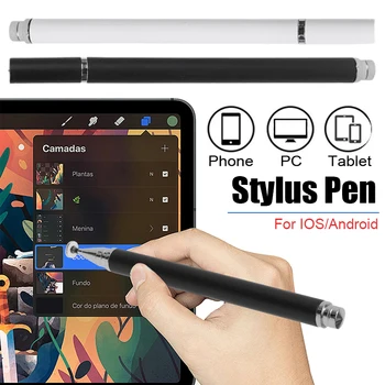 Емкостный сенсорный карандаш для планшетных телефонов Android iOS, универсальный стилус для рисования, ручка для iPad, iPhone, аксессуары Xiaomi