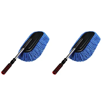 Комплект 2 Легкий Очиститель Лобового Стекла Автомобильная Щетка Для Пыли Duster Dash Collector Чистящие Средства Auto