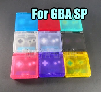 20 комплектов Прозрачной Ограниченной серии С Полным Корпусом Для Nintend Gameboy Advance SP Прозрачный Чехол Для Игровой консоли GBA SP