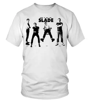Рок-музыка Есть только одна хлопковая футболка унисекс Slade Dave Hill Noddy Holder
