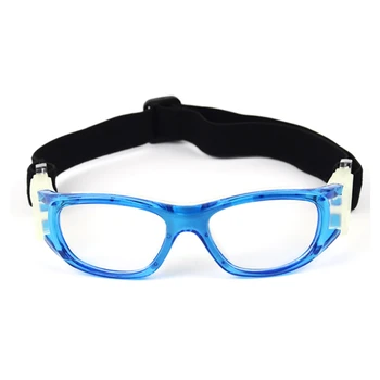 Детские баскетбольные очки Сверхлегкие UV400 Регулируемые Ветрозащитные Пылезащитные Противотуманные Защитные очки для футбольного волейбола