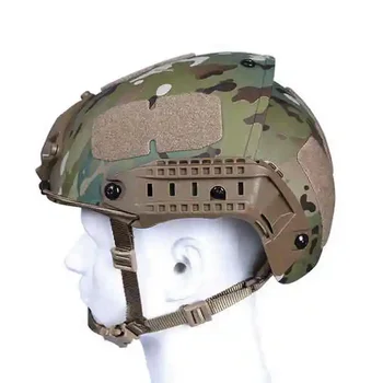 Тактический Шлем 2 В 1 Полуприкрытый Военный Страйкбольный Шлем AF Style Paintball CS Боевой Защитный Шлем Для Велоспорта На Открытом Воздухе