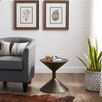 Современный минималистичный диван для гостиной, угловой столик, приставной столик, легкий роскошный угловой столик, журнальный столик art creative