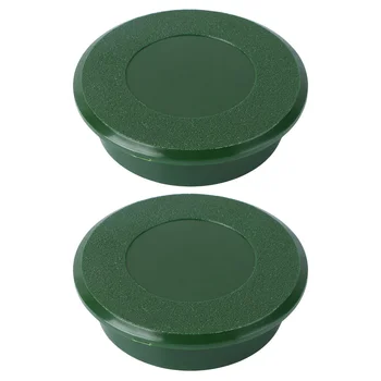 2шт зеленых крышек для чашек, закрывающих зеленые отверстия, Зеленые крышки для чашек, учебные пособия для игры в гольф на заднем дворе