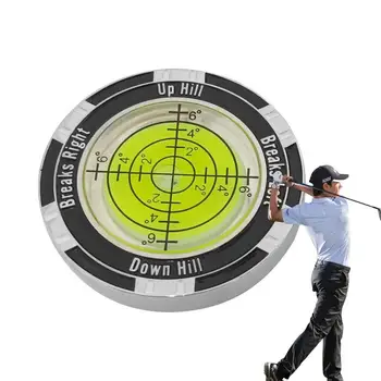 Putt Green Reader Портативный инструмент для игры в гольф для игрока в гольф, маркер для мяча для гольфа, Высокоточный уровень для мужчин и женщин