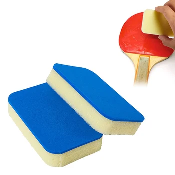 Портативная губка для чистки настольного тенниса, простое в использовании средство для чистки резины для ракетки для пинг-понга, принадлежности для ухода за теннисной ракеткой