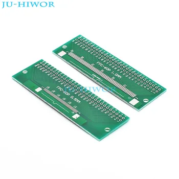 5 шт./лот Шаг 0,5 мм и 1,0 ММ FPC-60P От 60P FPC60P До шага 2,54 мм DIP60 Адаптер FPC для DIP PCB Pinboard SMD Конвертер