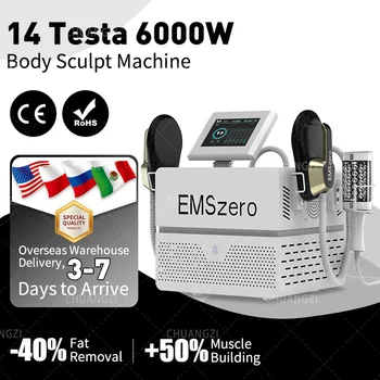 2024 Аппарат Hi-emt мощностью 6000 Вт Emszero NEO Nova с возможностью использования радиочастотных ручек Роликовый массаж