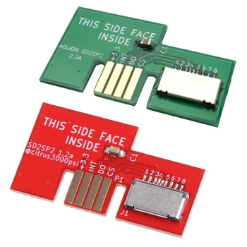 ADWE Сменный адаптер для чтения карт для NGC Game Cube SD2SP2 SDLoad SDL Адаптер, Профессиональные Запчасти для ремонта