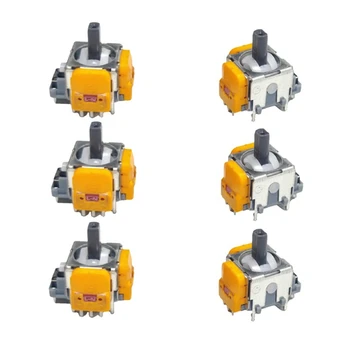 6ШТ для набора джойстиков PS5 Комплект электромагнитных высокоточных регулируемых джойстиков Холла