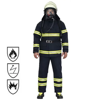 Фабрика поставляет 4-слойные костюмы пожарных Nomex для пожаротушения