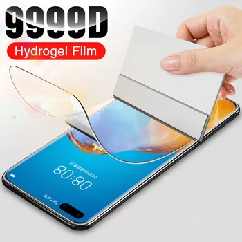 9D Гидрогелевая пленка с полным покрытием для huawei p smart Z S 2021 2020 pro 2019 plus 2018 защитная пленка для экрана телефона