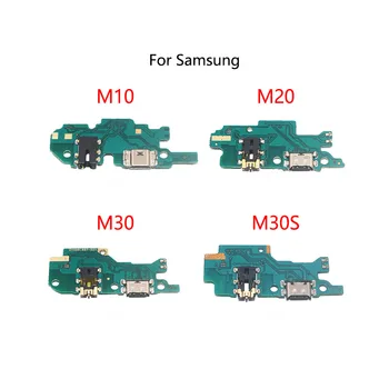 USB Зарядная Док-станция Разъем Порт Розетка Гибкий Кабель Для Samsung Galaxy M10 M20 M30 M305F M30S M307F Модуль Платы Зарядки