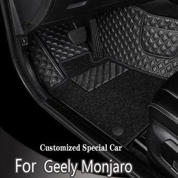 Автомобильные коврики для Geely Monjaro 2021-2023 Пользовательские автомобильные накладки для ног, Автомобильные ковровые покрытия, Аксессуары для интерьера