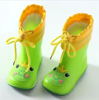 2024 Новые непромокаемые ботинки для девочек Классическая водонепроницаемая детская обувь Детские непромокаемые ботинки из ПВХ Резиновая обувь для детей Детские водонепроницаемые ботинки для мальчиков Непромокаемые ботинки