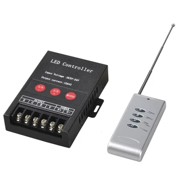 Светодиодный контроллер 5X 30A, ИК-пульт дистанционного управления, BT-контроллер большой мощности 360 Вт для RGB полосы света DC5-24V