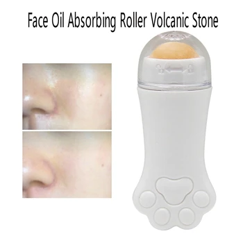 Натуральный Вулканический валик для контроля масла Rolling Stone Средство для ухода за кожей лица, Очищающий валик для впитывания масла