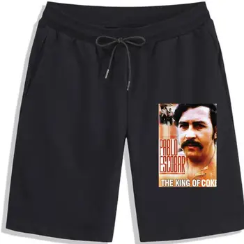 Мужские шорты Pablo King, черные Мужские шорты Escobar El Chapo Guzman Kokain Kolumbien Drogen, 100% Хлопок, Летние Мужские шорты