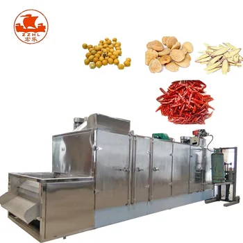 Машина для обжарки орехов с ленточной конвейерной сеткой пищевого качества
