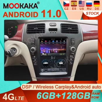 Android 11 6 + 128 Г Тесла для Lexus LX570 2007-2015 Автомобильный радиоприемник DVD-Плеер мультимедиа Авто стерео GPS Navi Радио Carplay Головное Устройство