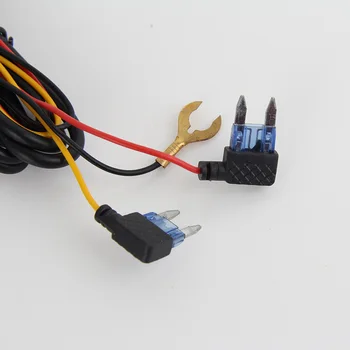 Для Видеорегистратора Dash Cam Camera DVR USB Car Hard Wire Kit Box Адаптер Зарядного Устройства HardWire Огнестойкий Избегайте Высоковольтного Видеорегистратора Понижающей Линии
