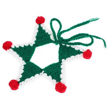 Шарф для собаки, очаровательный шарф для кошки, декор в виде рождественской звезды, шарф для котенка, принадлежности для собак