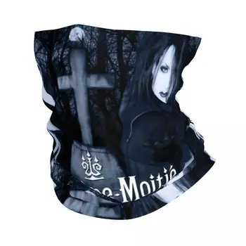 Зимняя грелка для шеи Malice Mize, женский Ветрозащитный шарф-обертка для лыжной симфонической рок-группы, гетра, повязка на голову