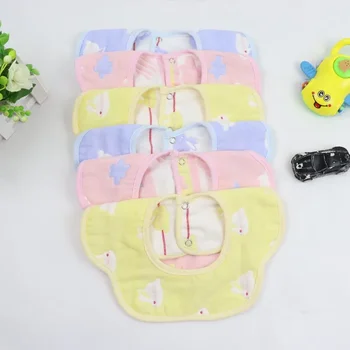 Вращающийся на 360 градусов детский нагрудник, хлопковое 6-слойное марлевое полотенце от слюны, марлевый нагрудник для новорожденных, противообрастающий
