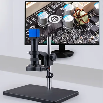 Микроскоп высокой четкости 4K, Цифровая видеокарта для вырезания печатной платы, фокусирующая камера из нефрита, Сварочная форма, электронный микроскоп