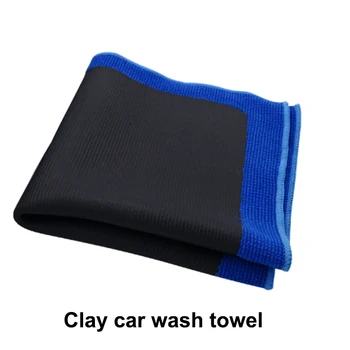 Полотенце для чистки автомобиля, Волшебная Глиняная салфетка для отделки автомобиля с голубой глиной, принадлежности для полотенец, Инструмент для мытья, Удаление утюга